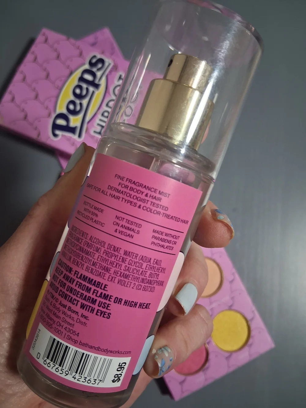 Peeps Hip Dot Eyeshadow Palette – B&BW Peepin It Real Gloss & Hair & Body Mist